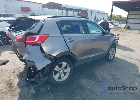 2012 Kia Sportage Lx из США, поврежденный, VIN KNDPB3A2XC7298613